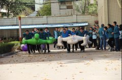 公司举办春季趣味运动会