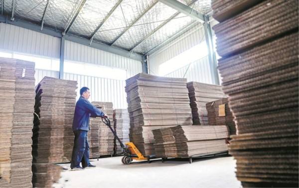 青岛蜂窝纸箱生产部门接到此次订单，现在已经全部完成发货中。