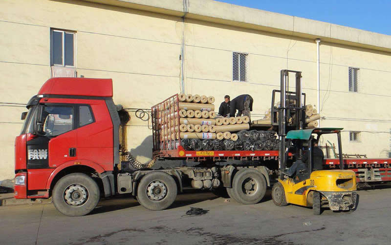 蓝驰环保公司订购我司阻燃纸发货中