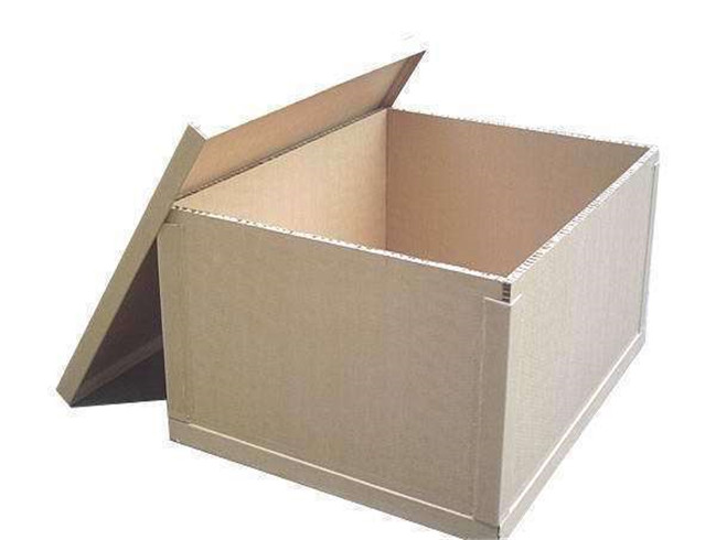 纸厂定制的蜂窝纸板制作完成