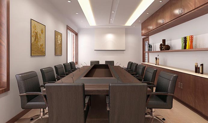 国外客户来我们青岛蜂窝纸板公司参观考察